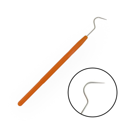 Зонд стоматологический оранжевый